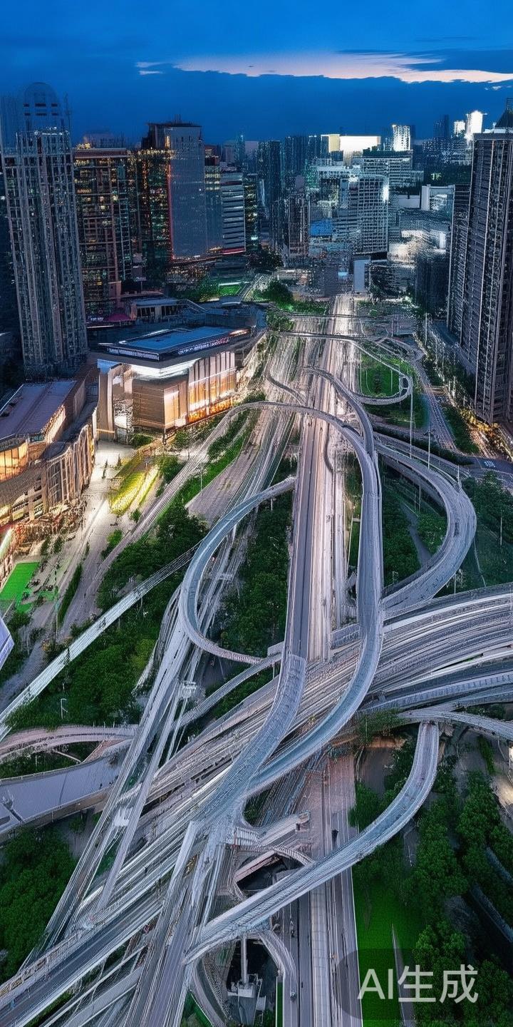 例如，城市的地铁线路密集，便于市民快速到达各个娱乐